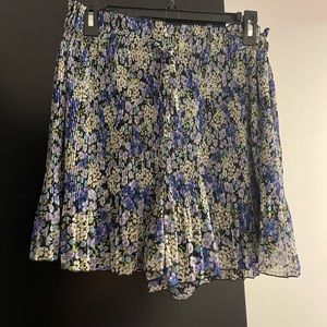 *3 For $30* Size M floral skort high waist stretch